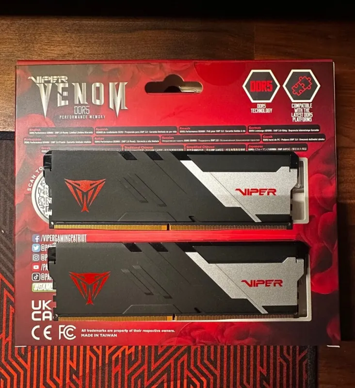 Patriot Viper Venom 32GB KIT DDR5 6400MHz CL32