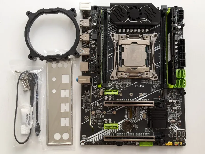 Základní deska X99 + E5-2680 V4 (14 jader / 28 vláken) + 16G