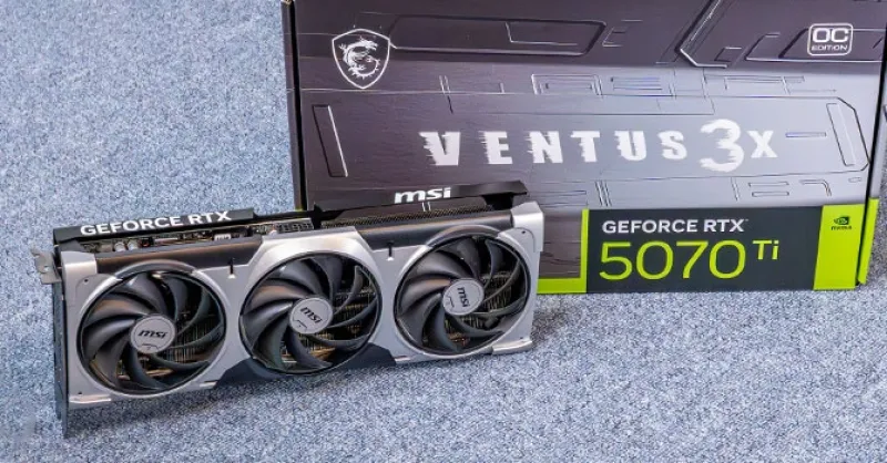 MSI GeForce RTX 5070 Ti 16G VENTUS 3X