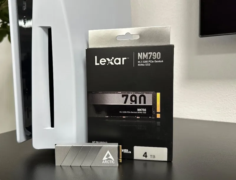 M.2 NVMe SSD Lexar NM790 4TB -> kompatibilní s PS5