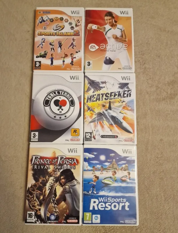 Nintendo Wii hry