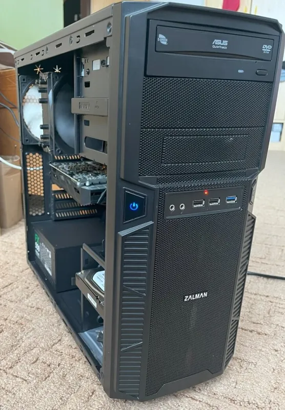 Multimediální PC - R5 1600 / RX 460 / 8GB RAM / WIN 11